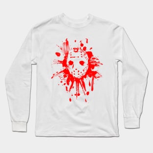 Never Hike Alone Spatter Long Sleeve T-Shirt